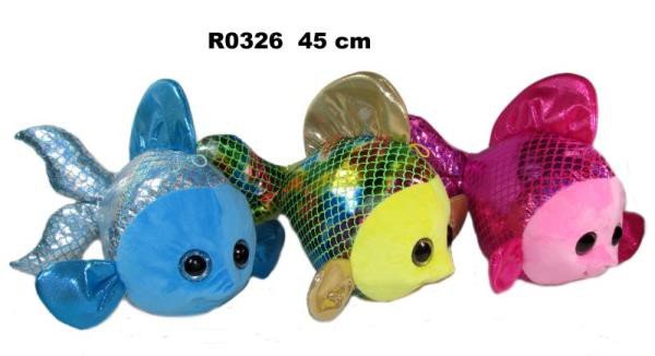 Фото - М'яка іграшка Maskotka Ryba 3 wzory 45 cm 163400