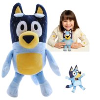 Maskotki Pluszowe Przytulanka Z Przylepcem Pieski Rodzinka Bingo I Rolly 28 Maskotka Pluszowa Przytulanka Z Przylepcem Pieski Bandżi Tata Bluey 28 cm