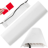 Maskownica Do Kabli Osłona Organizer Kabli Listwa Samoprzylepna 30Cm JUST-DEAL