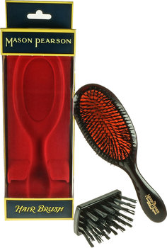 Mason Pearson, Handy Bristle, szczotka do włosów cienkich, czarna - Mason Pearson