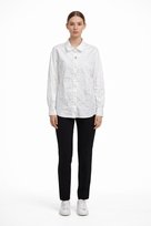 MASSIMO DUTTI BIAŁA KLASYCZNA KOSZULA Z DŁUGIM RĘKAWEM BAWEŁNA S 1FTA Massimo Dutti