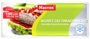 Master Woreczki Śniadaniowe Extra Grube 20X30Cm 100 Sztuk - MASTER