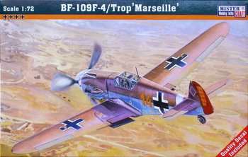 Mastercraft, BF109F4 Trop Marseille, Model do sklejania, 12+ - Mistercraft