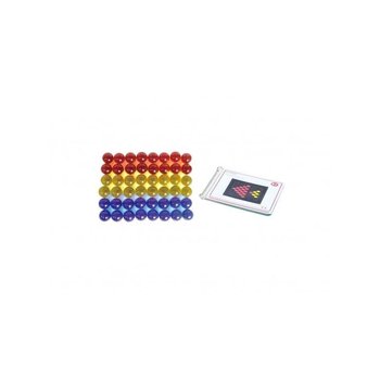 Masterkidz, kolorowe kule do tablicy, 48 szt. - Masterkidz