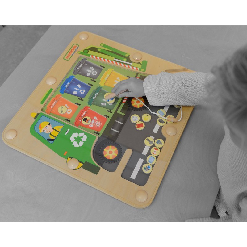 Masterkidz, tabliczka Sortowanie Śmieci