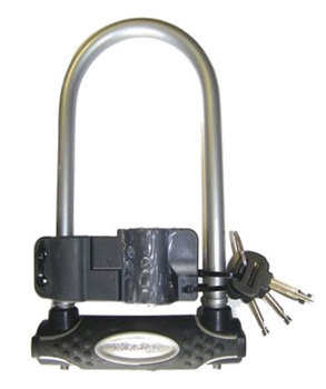 Masterlock, Zapięcie rowerowe, 8195 U-lock, srebrny, 210 mm - Master Lock