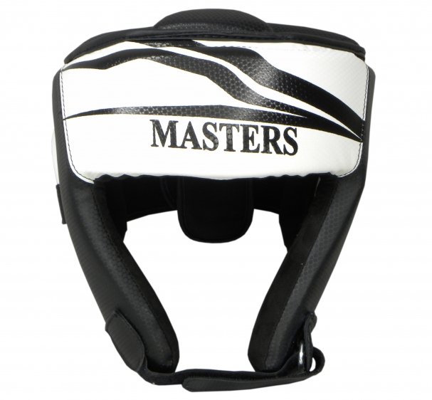Zdjęcia - Ochraniacze do sportów walki Masters Fight Equipment, Kask bokserski, KT-Crystal, czarno-biały, rozmiar