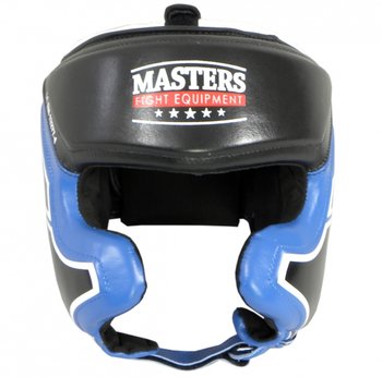 Masters Fight Equipment, Kask bokserski skórzany sparingowy, KSS-TECH, rozmiar L - Masters Fight Equipment