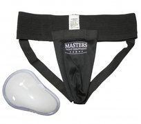 Masters Fight Equipment, Ochraniacze krocza, S-20, czarny, rozmiar S Masters Fight Equipment