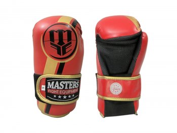 Masters Fight Equipment, Rękawice bokserskie, ROSM-MASTER Wako approved, czerwony, rozmiar L - Masters Fight Equipment