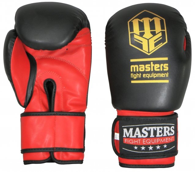 Фото - Рукавички для єдиноборств Masters Fight Equipment, Rękawice bokserskie, RPU-3, 12 oz, czarny