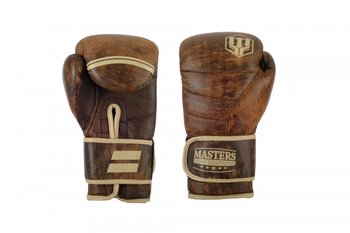 Masters Fight Equipment, Rękawice bokserskie skórzan, RBT-VINTAGE, 12 oz - Masters Fight Equipment