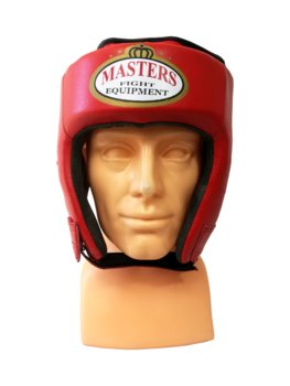 Masters, Kask turniejowy, KTOP-1 czerwony, rozmiar L - Masters Fight Equipment