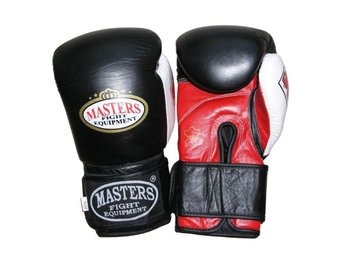 Masters, Rękawice bokserskie, RBT-GEL, czarny, 10 oz - Masters Fight Equipment