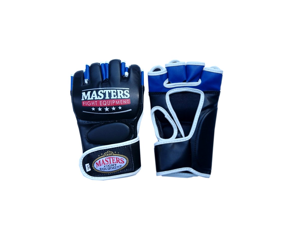 Zdjęcia - Rękawice do sportów walki Masters, Rękawice do MMA GF-30A czarne, rozmiar L/XL