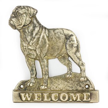 Mastif Francuski Tabliczka Na Drzwi Welcome - Art-Dog