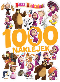 Masza i Niedźwiedź. 1000 naklejek - Cwynar Klaudia