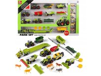 Maszyn Rolniczych,Zestaw  , Autka Traktory Akcesoria