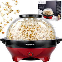 Maszyna Do Robienia Popcornu Spinel Cook Z Pokrywą Funkcyjną 800W 5,5 L
