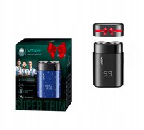 Maszynka Do Brody Golarka Do Zarostu Wodoodporna Led 90Min Na Mokro I Sucho