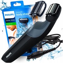 Maszynka do Golenia Golarka PHILIPS Trymer Miejsc Intymnych Ciała + Nasadka