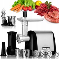 MASZYNKA DO MIELENIA MIĘSA MASZYNA ELEKTRYCZNA 1900W 3kg/min Kiełbas Kebbe