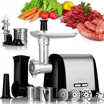 MASZYNKA DO MIELENIA MIĘSA MASZYNA ELEKTRYCZNA 1900W 3kg/min Kiełbas Kebbe - Zeegma