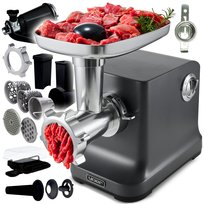Maszynka do mięsa 6w1 Metalowa Yoer 2100W 3,5kg +Szatkownica +27 ELEMENTÓW Yoer