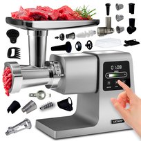 Maszynka do mięsa 7w1 Metalowa 4kg/min Yoer 2500W +Szatkownica+37 ELEMENTÓW Yoer