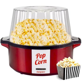 Maszynka Do Robienia Popcornu Duża Misa Beper  P101Cud050 - Beper