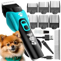 Maszynka Do Strzyżenia Psów Kotów Zwierząt Cicha Bezprzewodowa Mocna Zestaw V-208