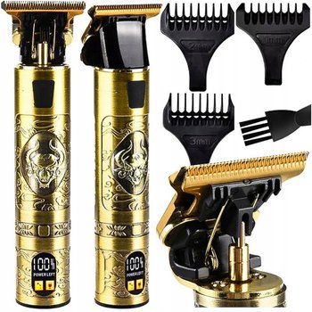 MASZYNKA DO STRZYŻENIA WŁOSÓW BRODY TRYMER BARBER ZESTAW BEZPRZEWODOWA - Zakręcony Koszyk
