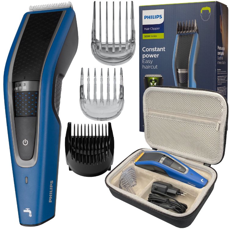 Maszynka do włosów Philips HC5612/15 + Etui na maszynki i golarki ...