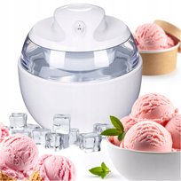 MASZYNKA MASZYNA DO ROBIENIA DOMOWYCH LODÓW VANILLA LODZIARKA