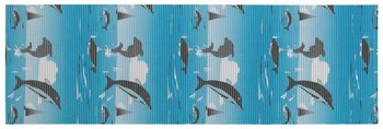 Mata antypoślizgowa DELFIN, 65 x 200 cm, wzór morski, WENKO - WENKO