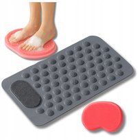 Mata ANTYPOŚLIZGOWA do łazienki wanny pod prysznic - strefa masażu MASUJĄCA