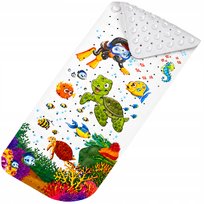 Mata Antypoślizgowa do Wanny 100 × 40 cm Dla Dzieci - Podwodny Świat Inna marka