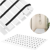 Mata antypoślizgowa pod prysznic 43x60cm - ASM1 WH