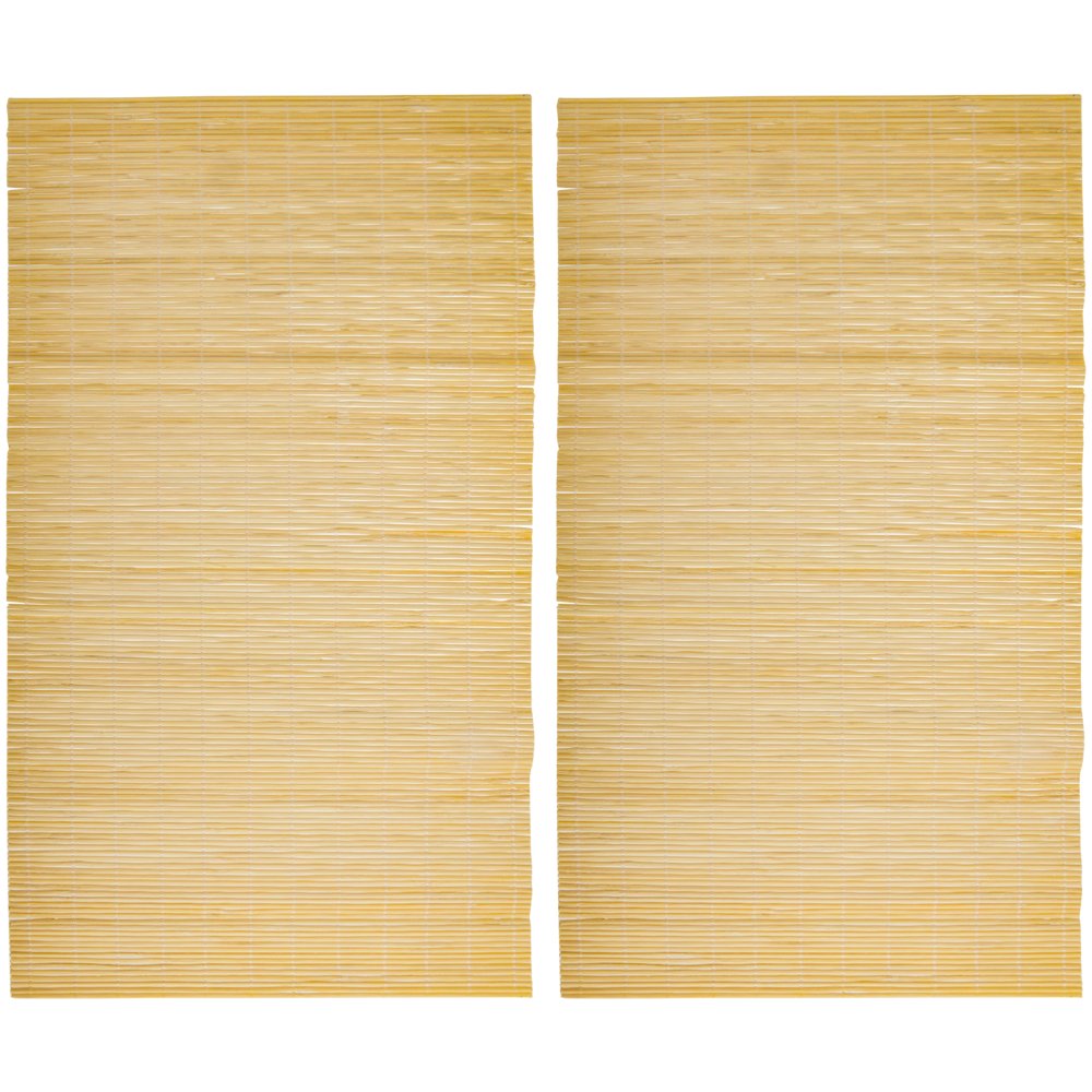 Fackelmann Set 2 Tovagliette Asia In Bambù | 45x30 Cm | Beige Naturali
