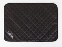 Mata dla psa, czarna, 110x90 cm .