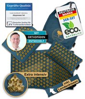 Mata Do Akupresury Calm Elephant Original Mandala Pro Z Poduszką (Funkcja Ogrzewania) Zestaw Xxl - Intensywna Dla Zaawansowanych - Mandala Pro 5-Częściowy Mata Do Masażu Pleców