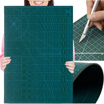 Mata do Cięcia Samogojąca Modelarska Dwustronna A2 60x45cm Duża Podkładowa BIGSTREN - Iso Trade