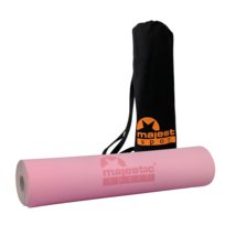 Mata Do Ćwiczeń Majestic Sport Yoga 183X61X0,6 Cm Różowy Mat