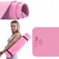 Mata Do Jogi Ćwiczeń Fitnessu Antypoślizgowa TPE Fit.me - fit.me