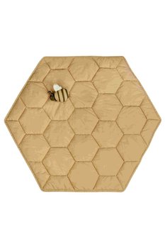 Mata do zabawy Honeycomb 100 x 100 cm, Planet Bee, - Lorena Canals