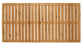 Mata łazienkowa, podest z drewna bambusowego BAMBUSA, 100 x 50 cm, kolor naturalny, Wenko - WENKO