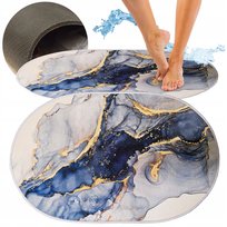 MATA ŁAZIENKOWA SZYBKOSCHNĄCA CHŁONNA DYWANIK ANTYPOŚLIZGOWY miękki 40x60cm