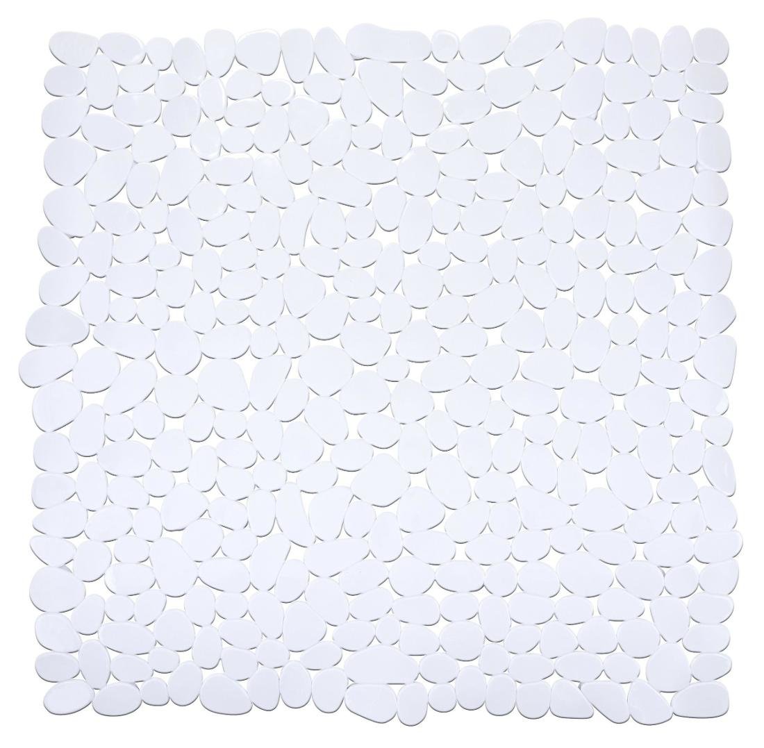 Zdjęcia - Dywanik łazienkowy Wenko Mata łazienkowa  Paradise, biała, 54x54 cm 