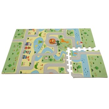 Mata Mamabrum R10 180x120x2 Puzzle dżungla step - Mamabrum