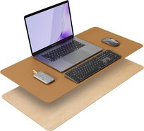MATA NA BIURKO PODKŁADKA POD MYSZ BRĄZOWA 60x43cm Amazon